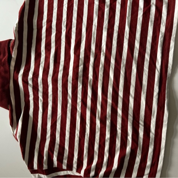 Striped Polo Shirt - Red and White - Picture 2 of 3